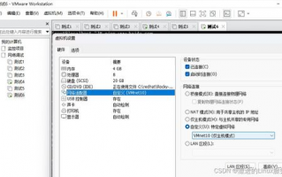 VMware使用教程中，如何设置虚拟机网络连接？
