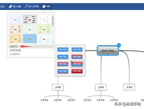 思维导图软件下载，有没有推荐的免费长尾词版？适合初学者的操作简单吗？ 第1张